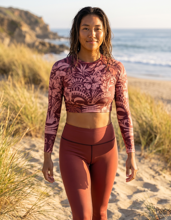 Crop Rashguard + Leggings