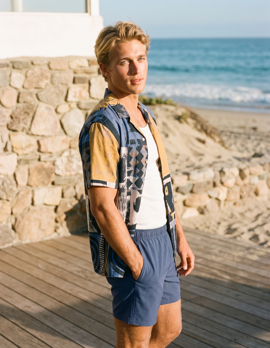 Hawaiian Shirts + Swim Trunks — view 1 of 5