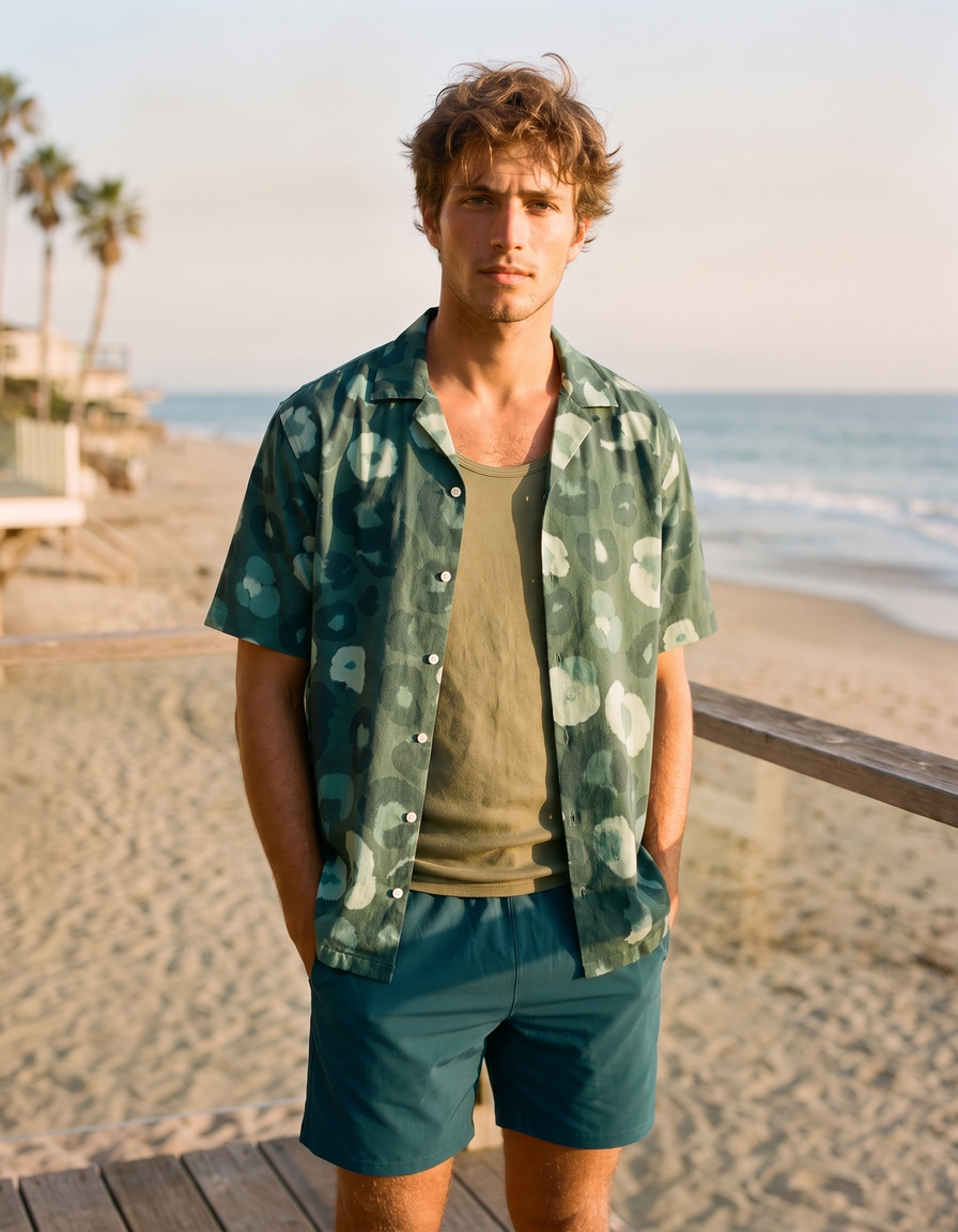 Hawaiian Shirts + Swim Trunks — view 1 of 5