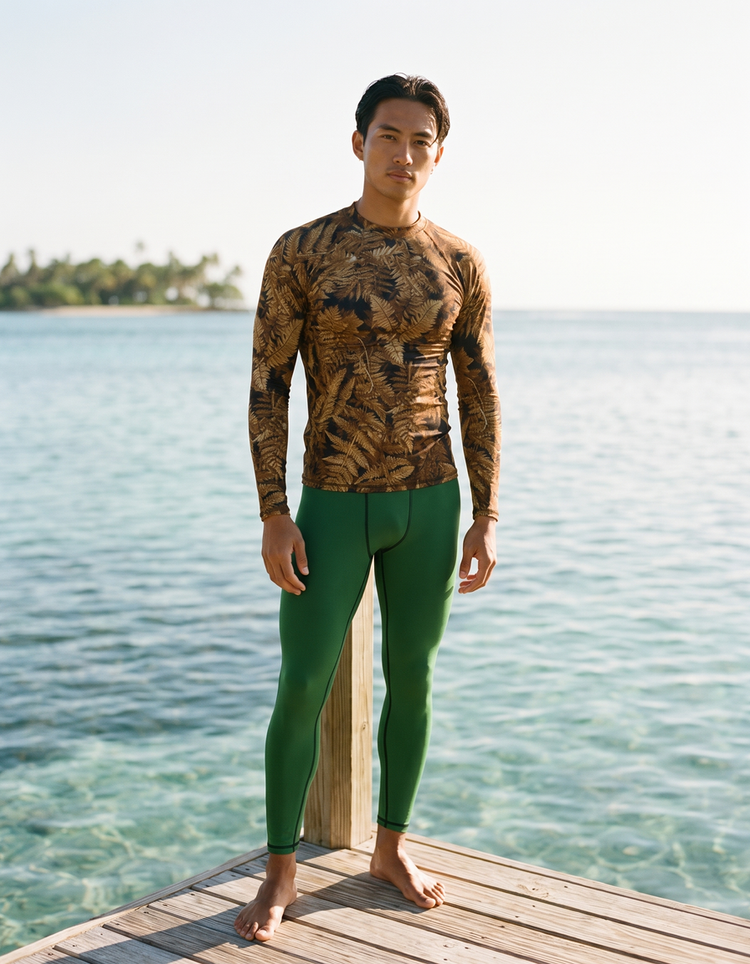 Men's Green Leggings