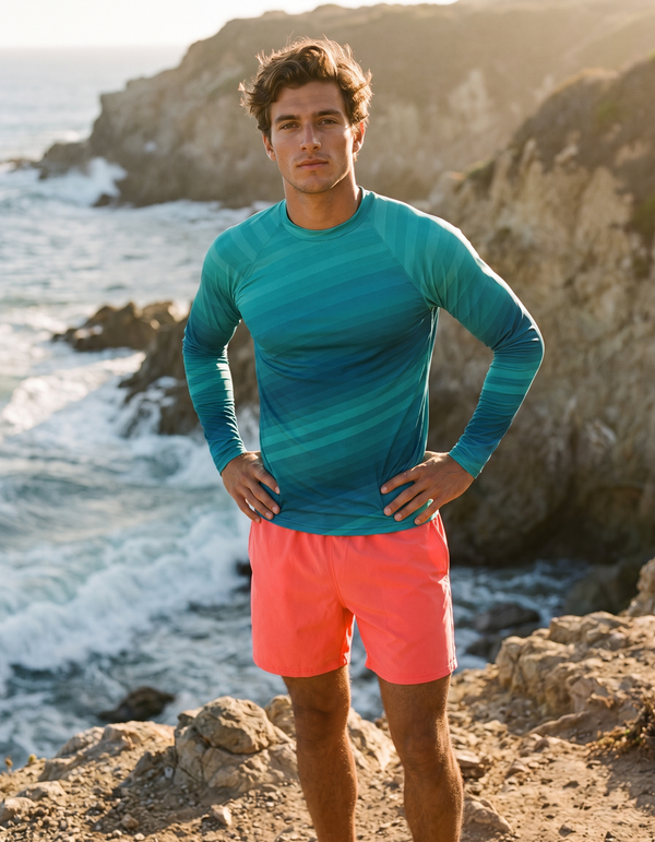 Rashguard + Swim Trunks