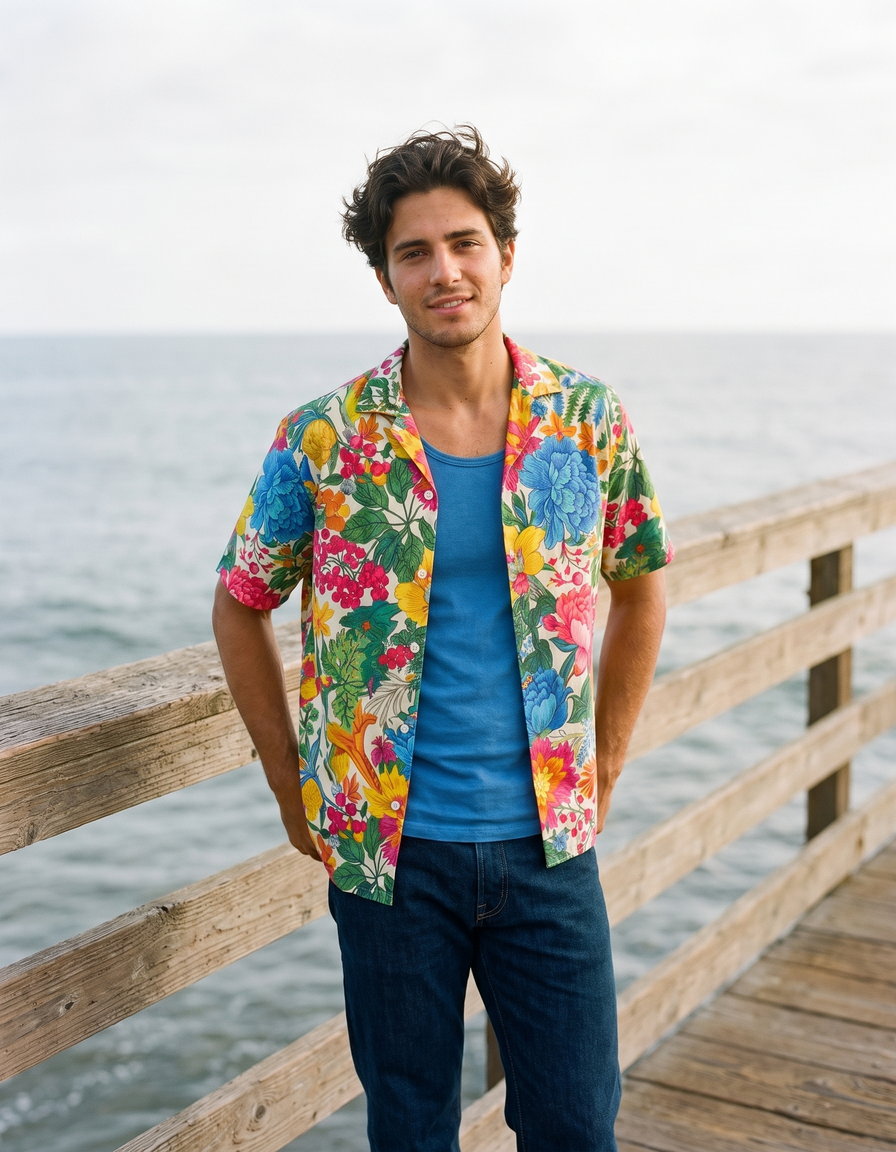 Hawaiian Shirts + Tank Top — view 1 of 5