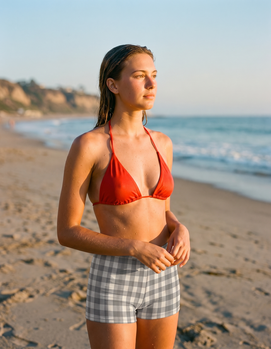 Bikini Top + Swim/Gym Shorts — view 1 of 5