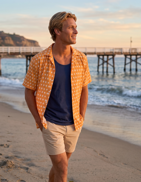 Hawaiian Shirts + Swim Trunks + Tank Top