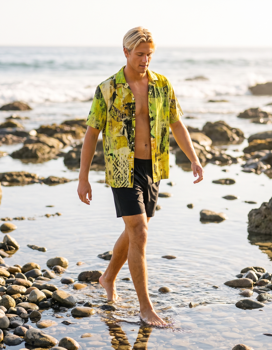 Hawaiian Shirts + Swim Trunks — view 1 of 5
