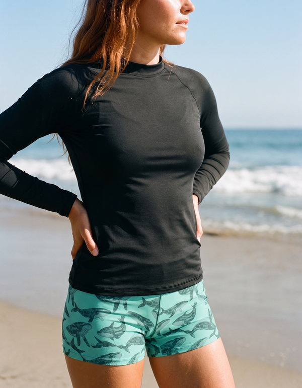 Rashguard + Swim/Gym Shorts