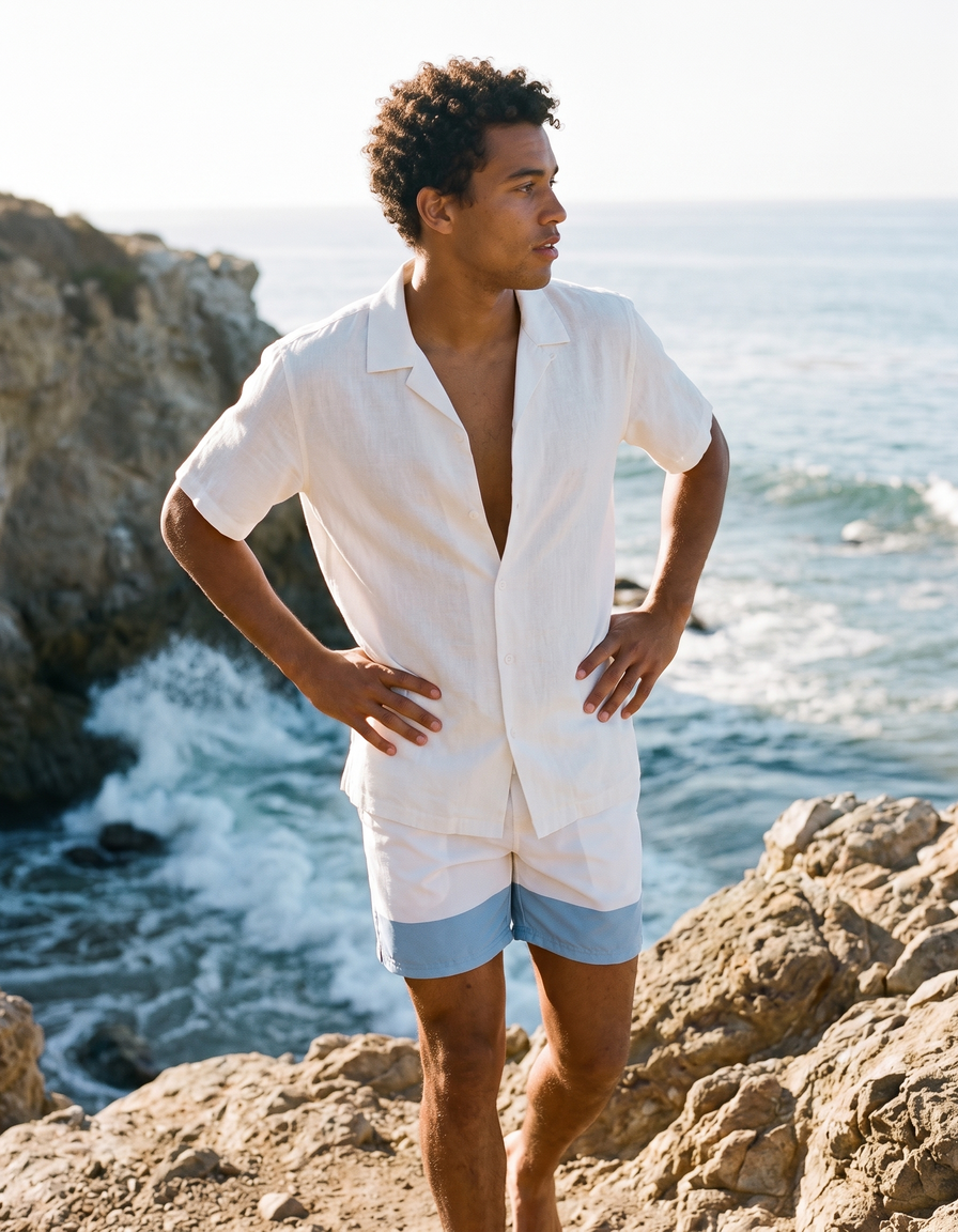Hawaiian Shirts + Swim Trunks — view 1 of 5