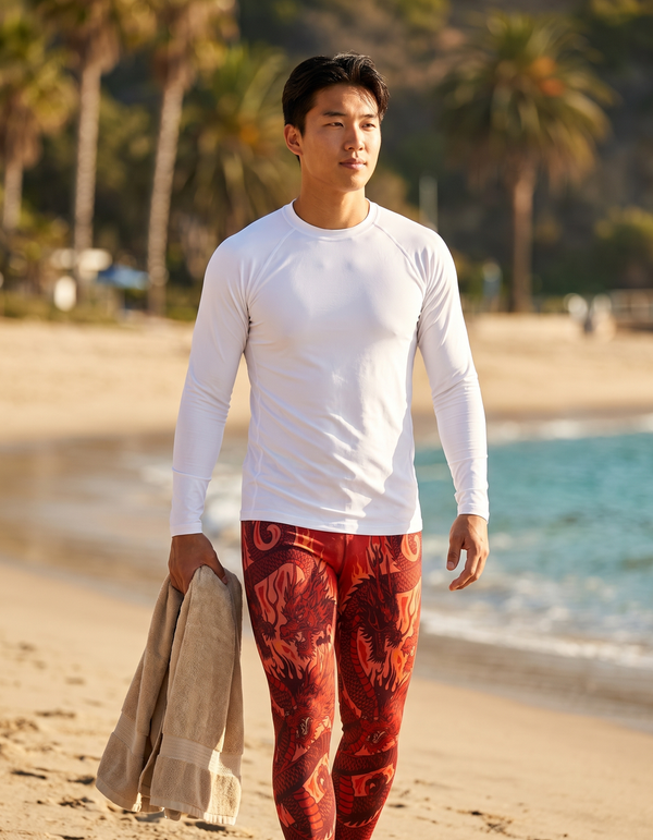 Rashguard + Swim/Gym Leggings