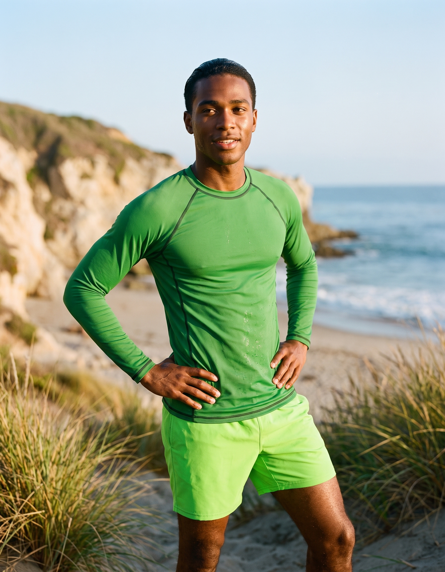Rashguard + Swim Trunks