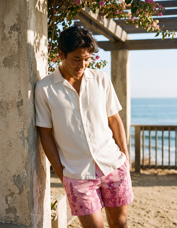 Hawaiian Shirts + Swim Trunks
