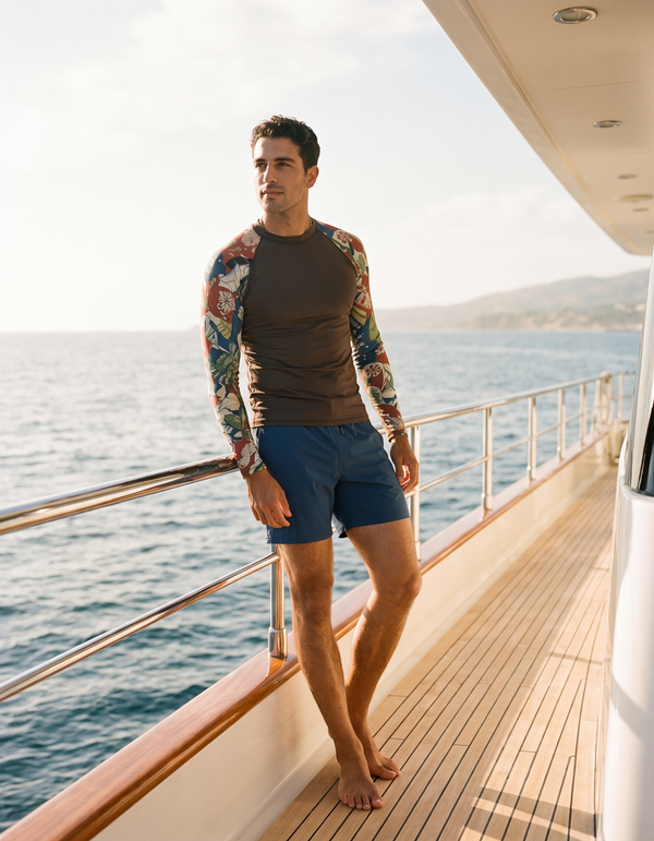 Rashguard + Swim Trunks
