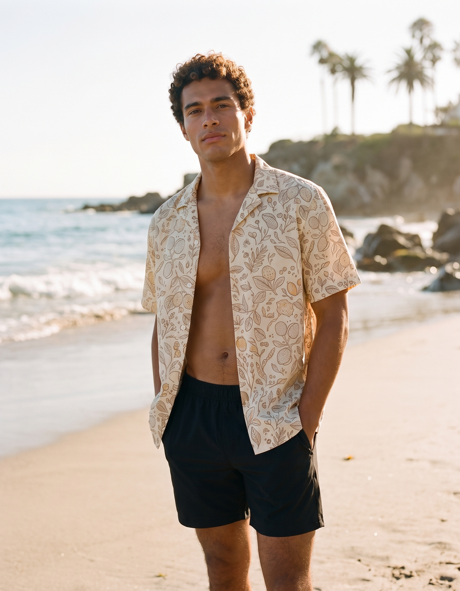 Hawaiian Shirts + Swim Trunks — view 1 of 5
