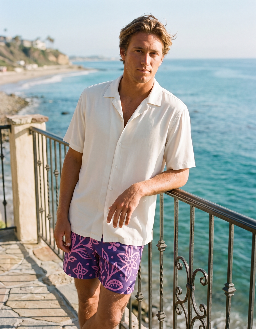 Hawaiian Shirts + Swim Trunks — view 1 of 5