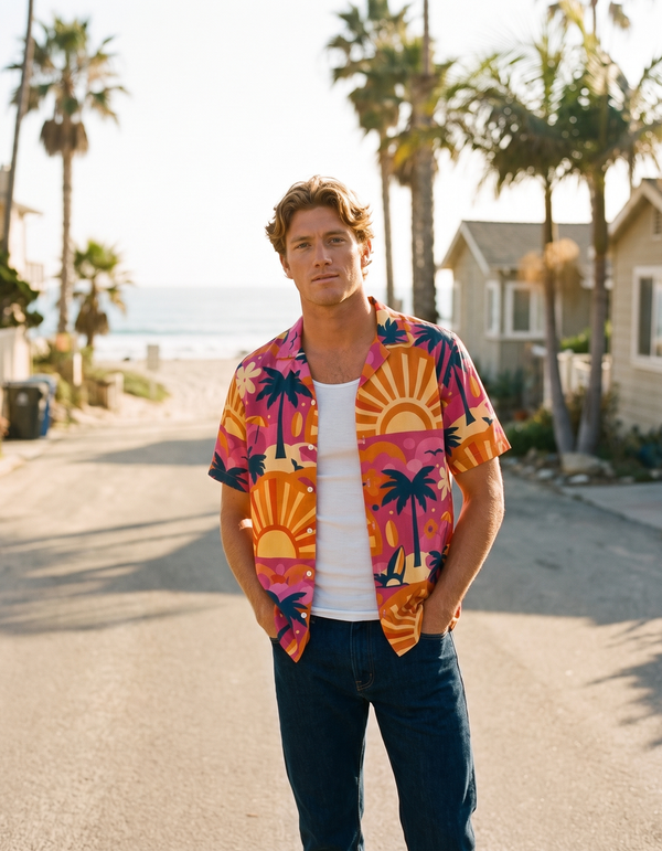 Hawaiian Shirts + Tank Top