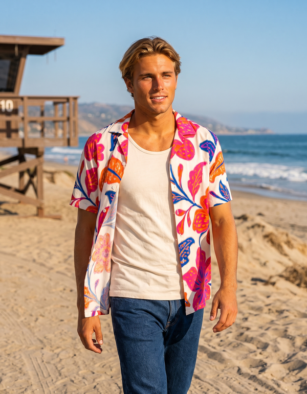 Hawaiian Shirts + Tank Top