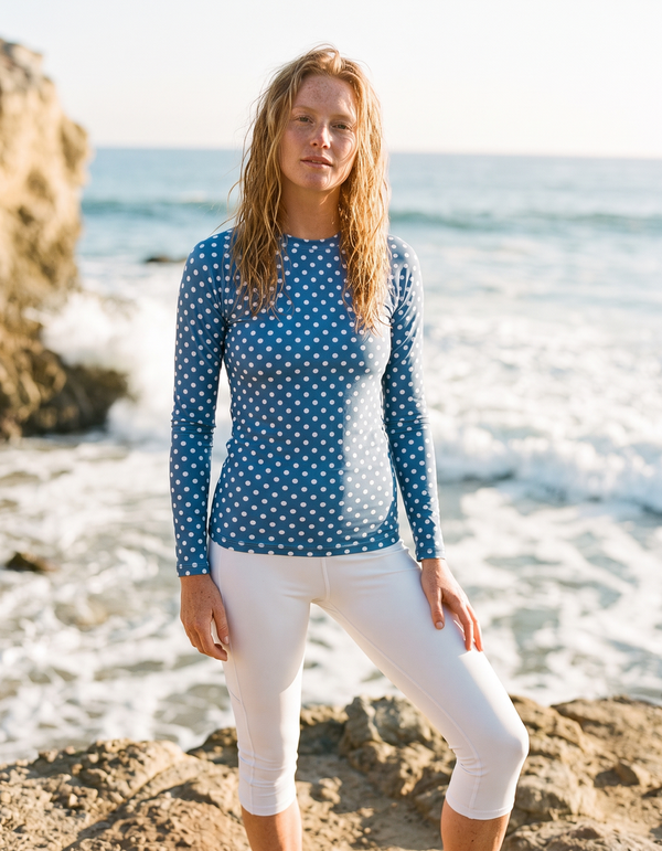 Rashguard + Swim/Gym Capri Leggings