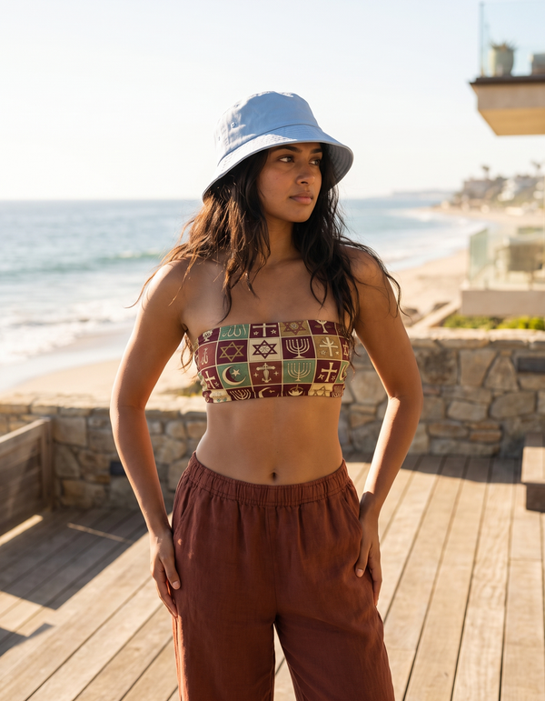 Bikini Top + Bucket Hat