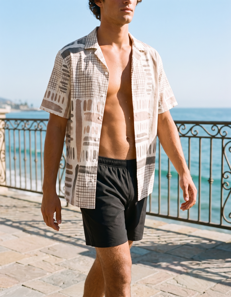 Hawaiian Shirts + Swim Trunks — view 1 of 5