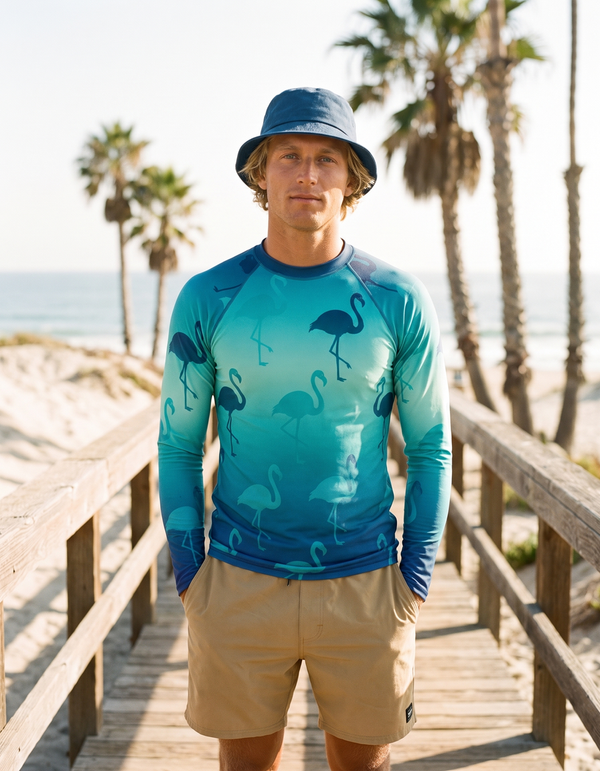 Rashguard + Bucket Hat
