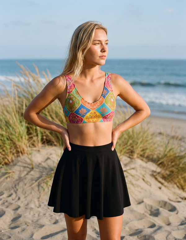 Bikini Top + Beach Skirt