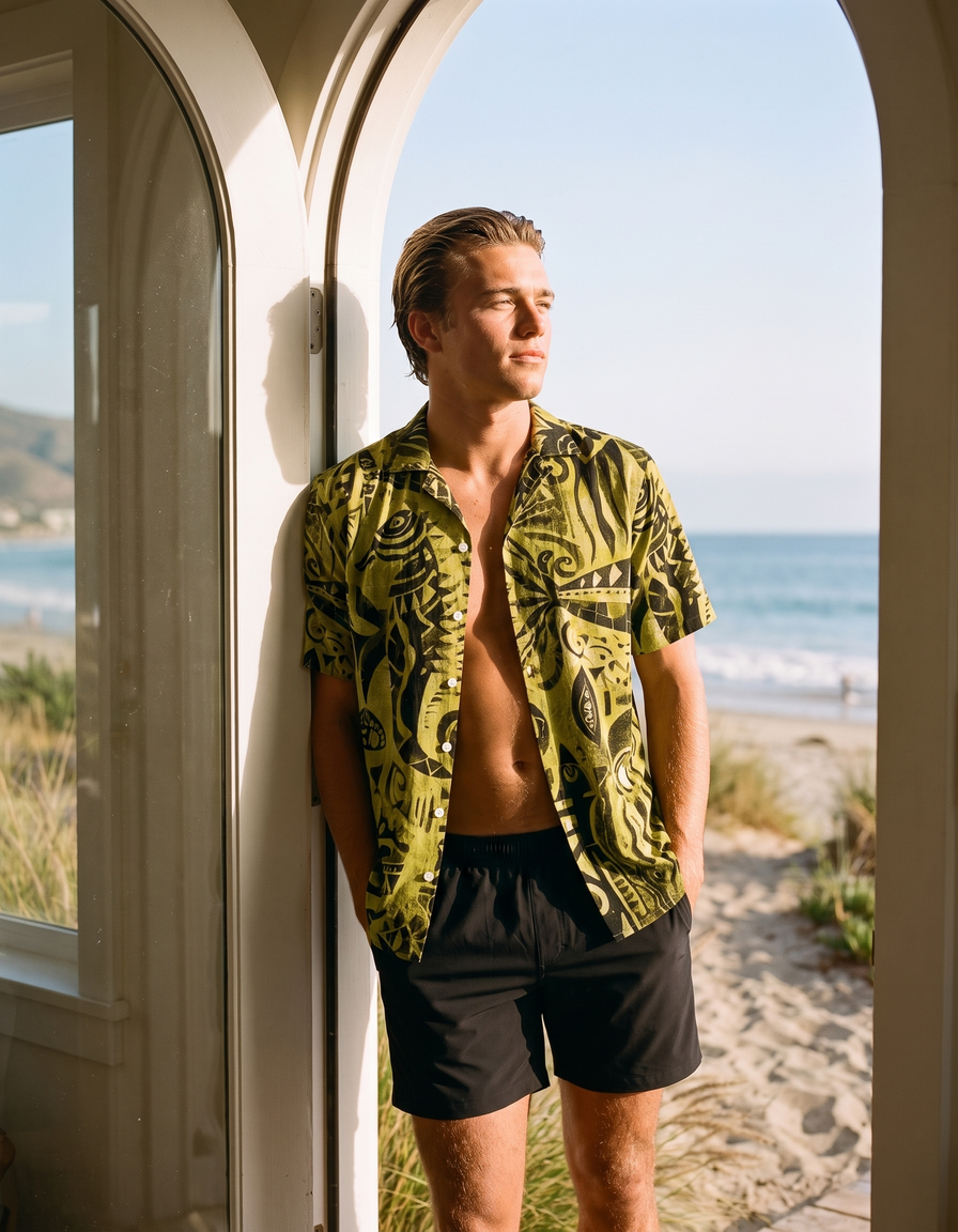 Hawaiian Shirts + Swim Trunks — view 1 of 5