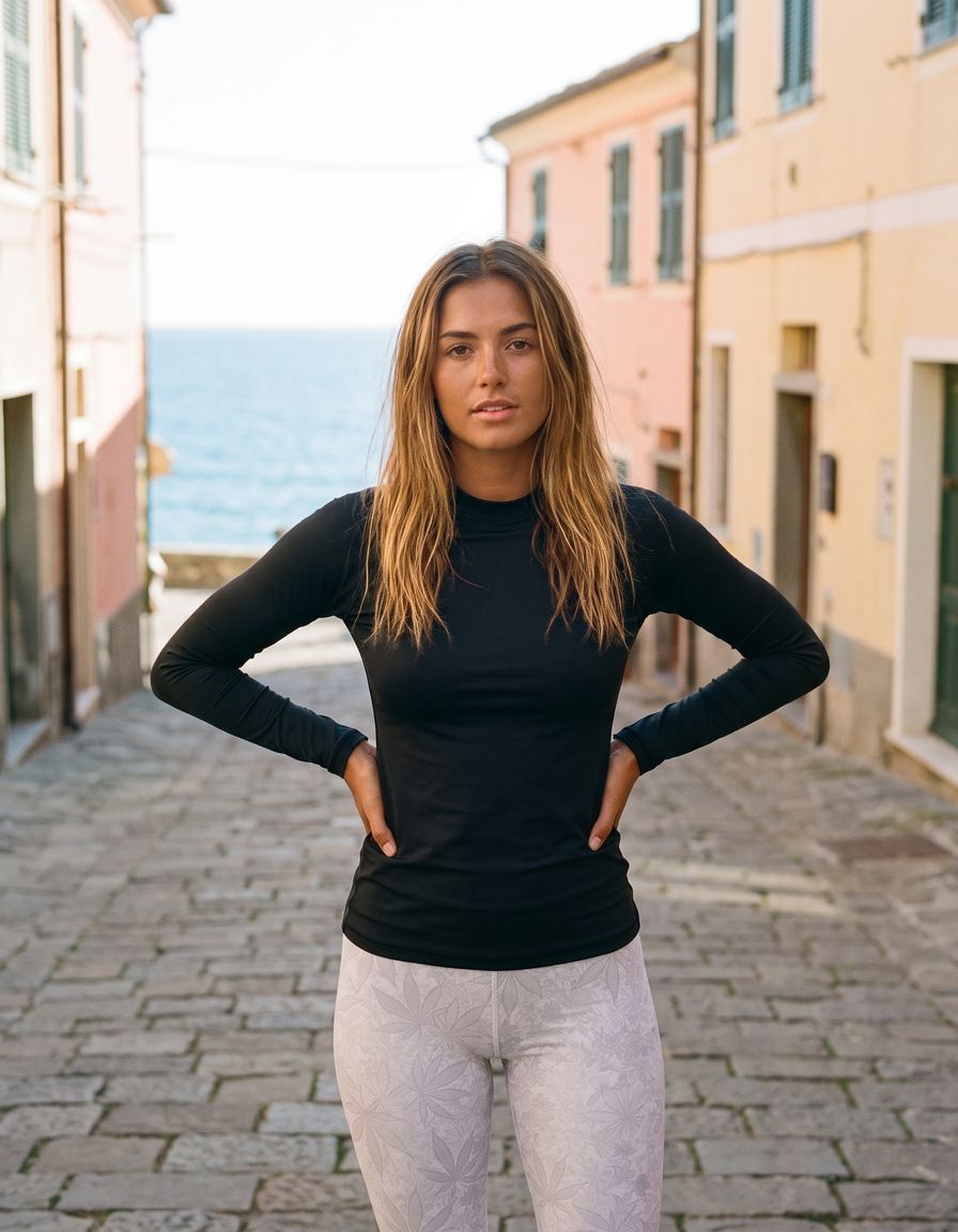 Rashguard + Swim/Gym Leggings — view 1 of 5