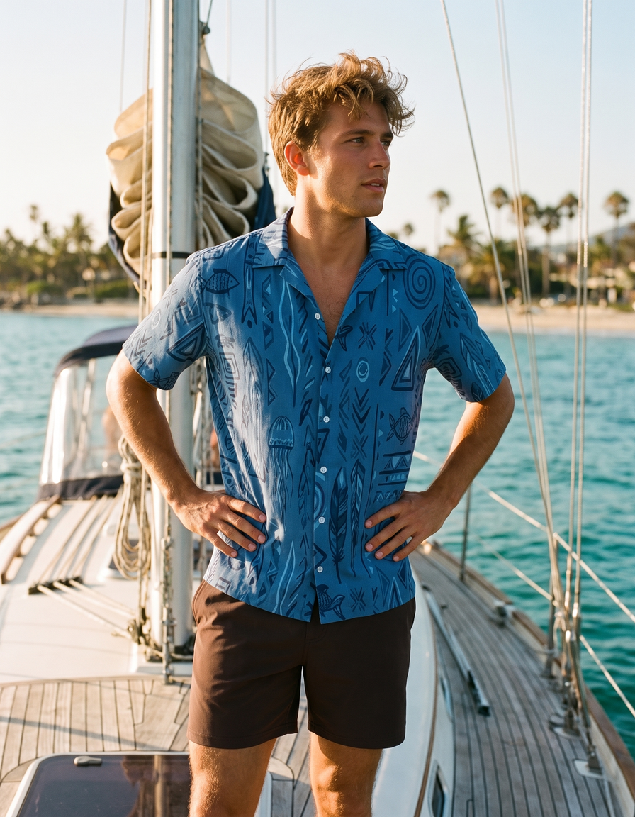 Hawaiian Shirts + Swim Trunks — view 1 of 5