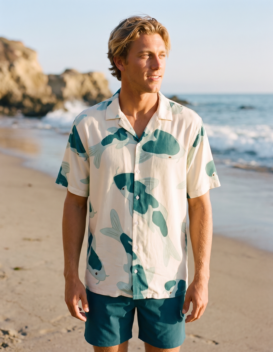 Hawaiian Shirts + Swim Trunks — view 1 of 5
