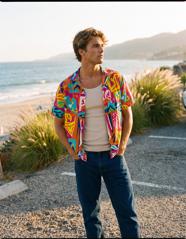Hawaiian Shirts + Tank Top