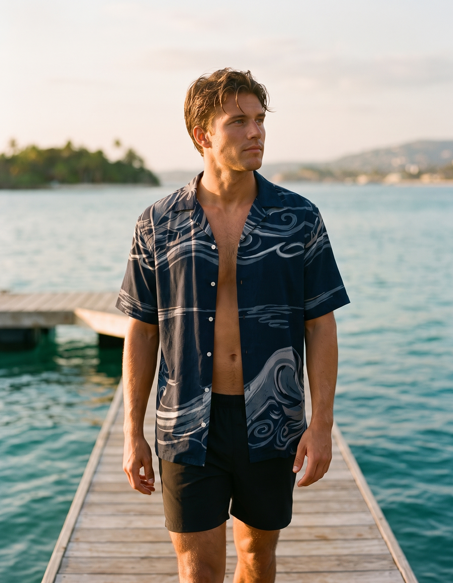 Hawaiian Shirts + Swim Trunks — view 1 of 5