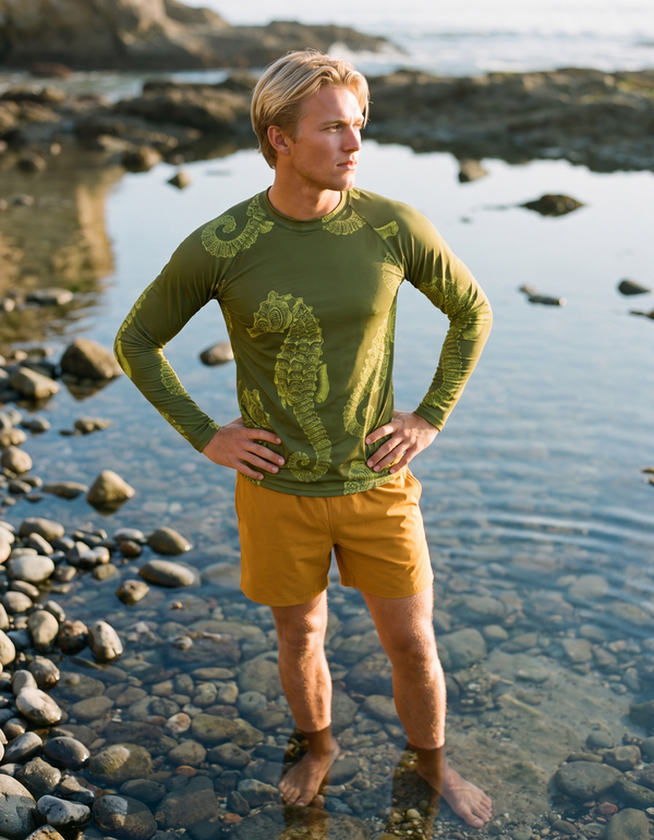 Rashguard + Swim Trunks