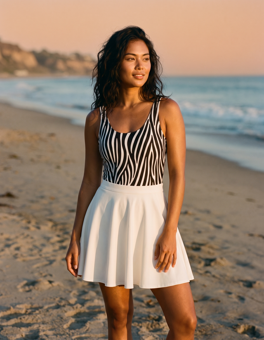 One-Piece + Beach Skirt — view 1 of 5