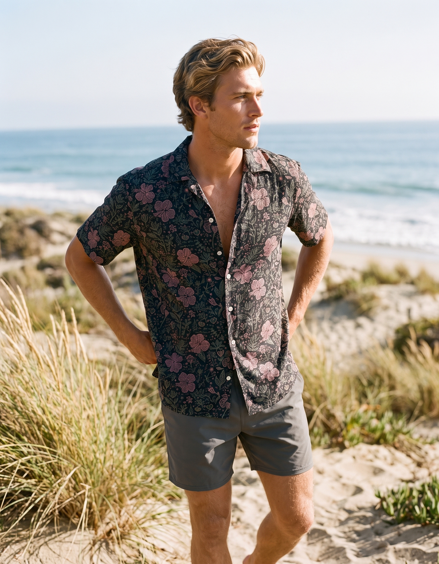 Hawaiian Shirts + Swim Trunks — view 1 of 5