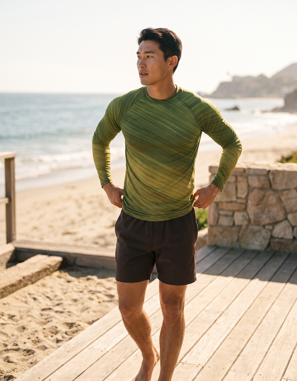 Rashguard + Swim Trunks