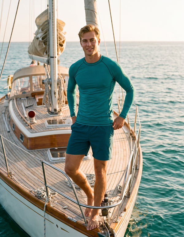 Rashguard + Swim Trunks