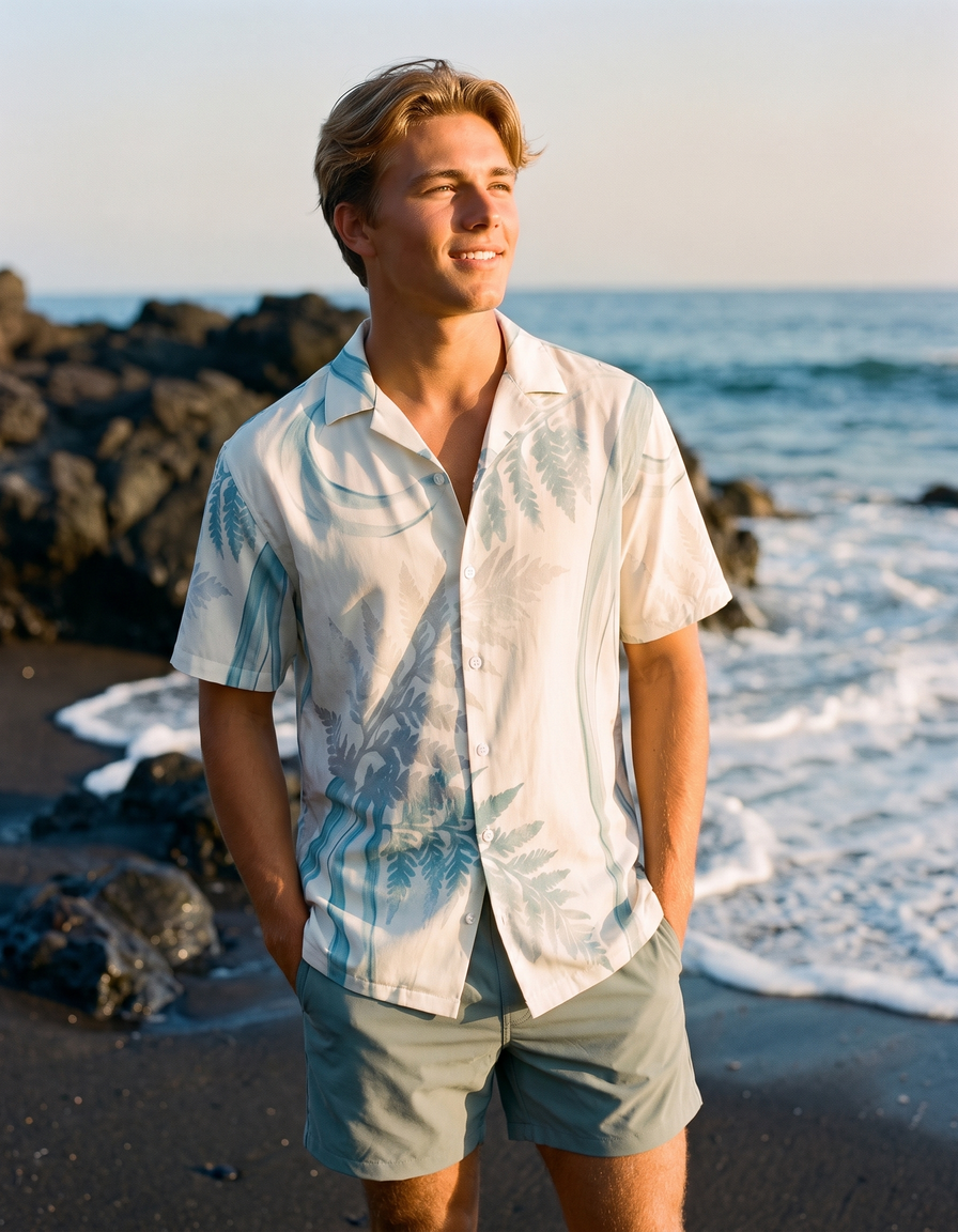 Hawaiian Shirts + Swim Trunks — view 1 of 5