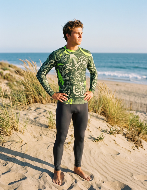 Rashguard + Swim/Gym Leggings