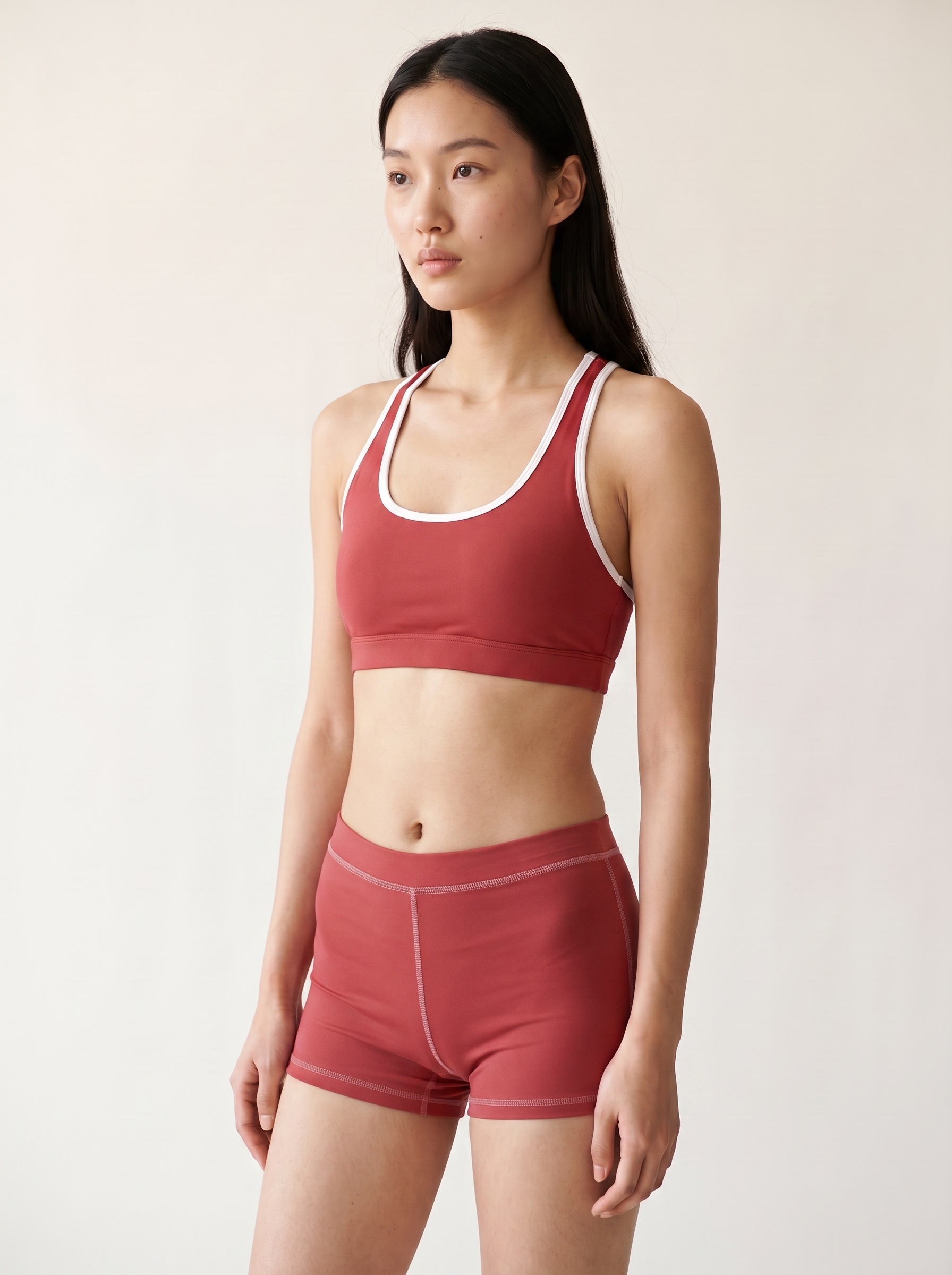Classic Sports Bra in Alizarin
