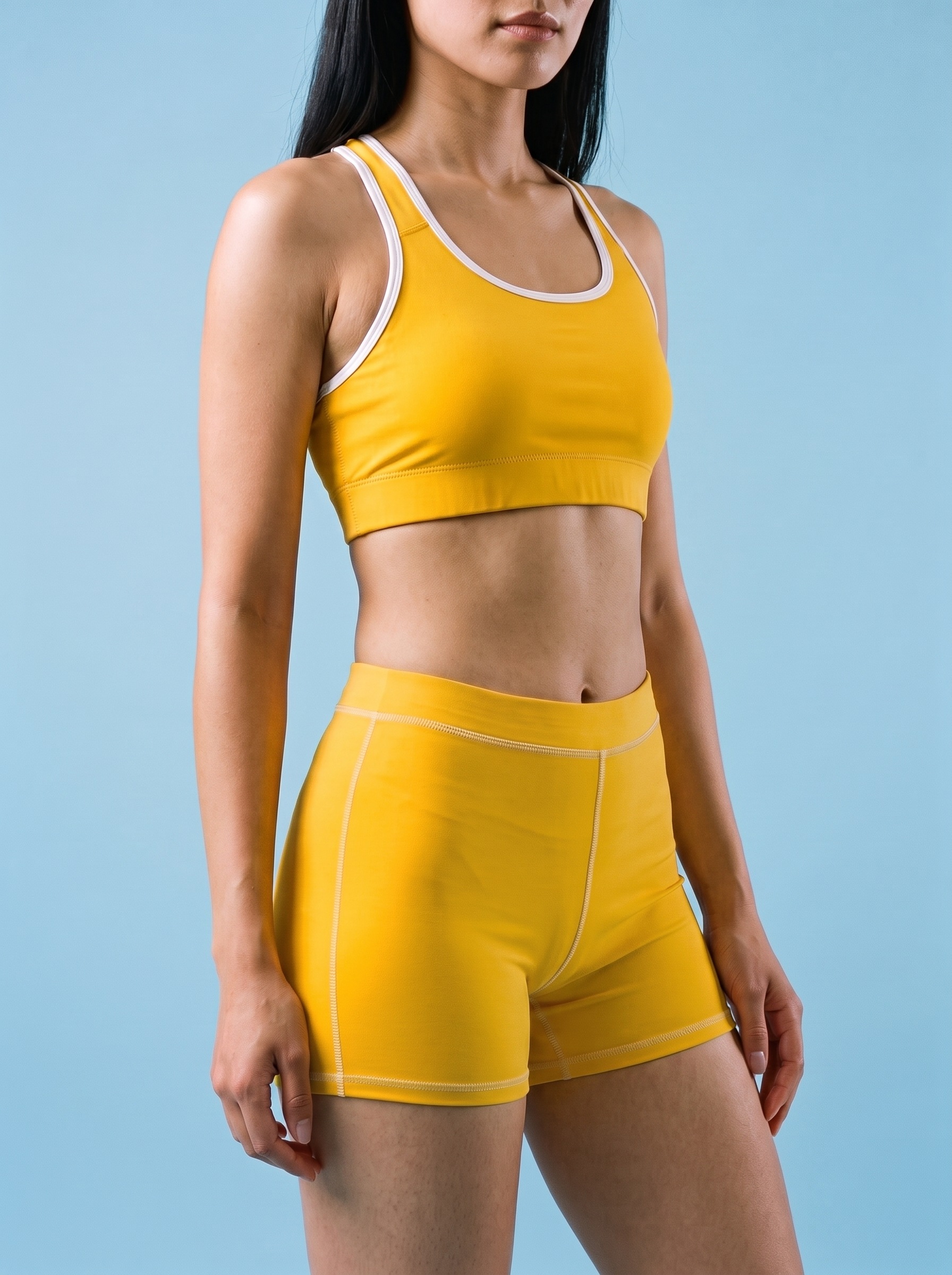 Classic Sports Bra in Bauhaus Yellow