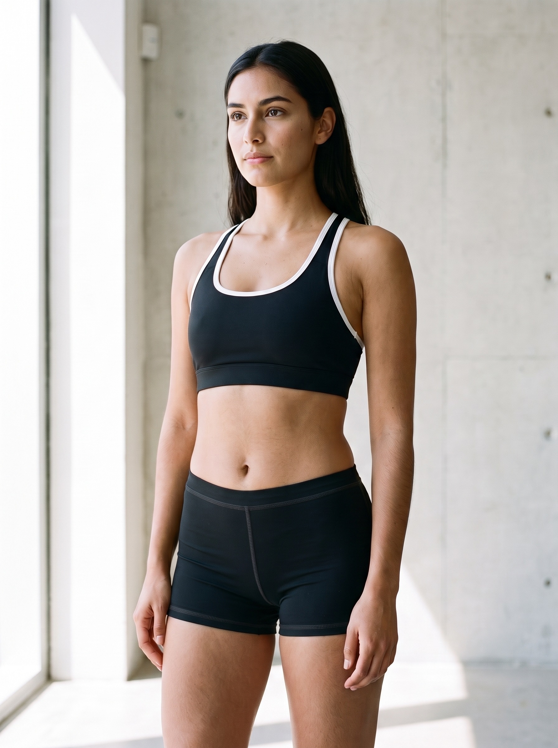 Classic Sports Bra in Black