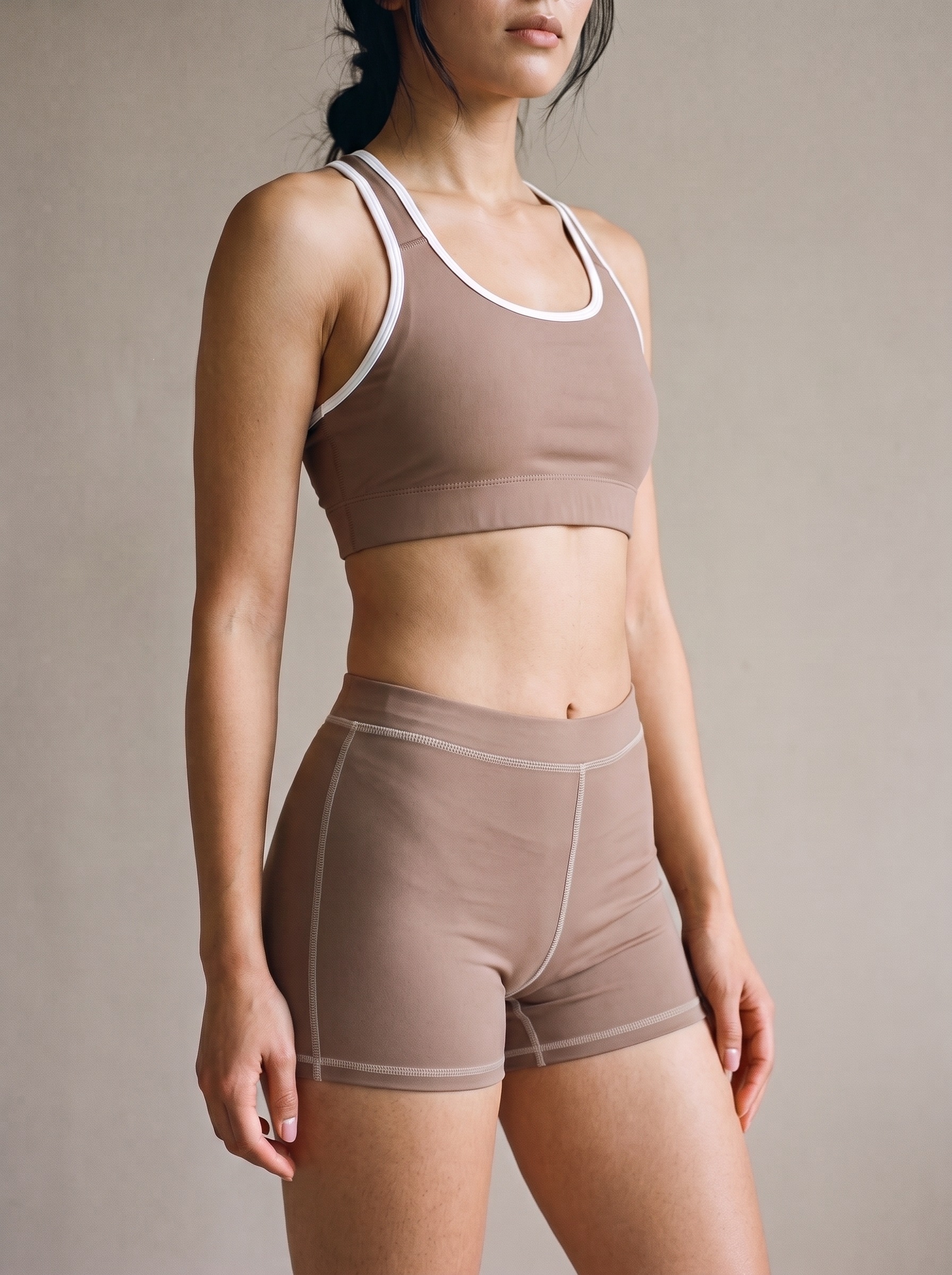 Classic Sports Bra in Cappuccino