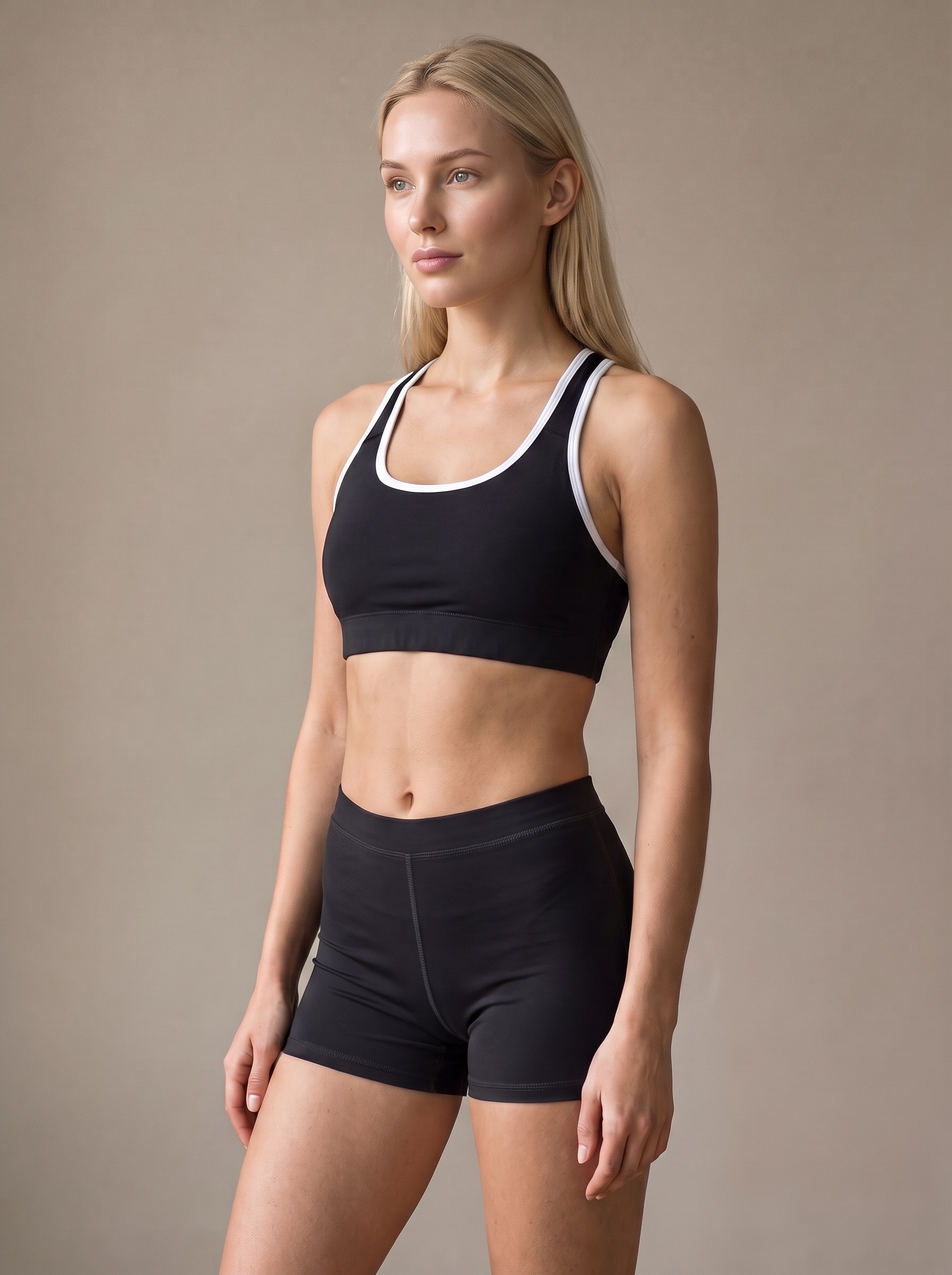 Classic Sports Bra in Carbon