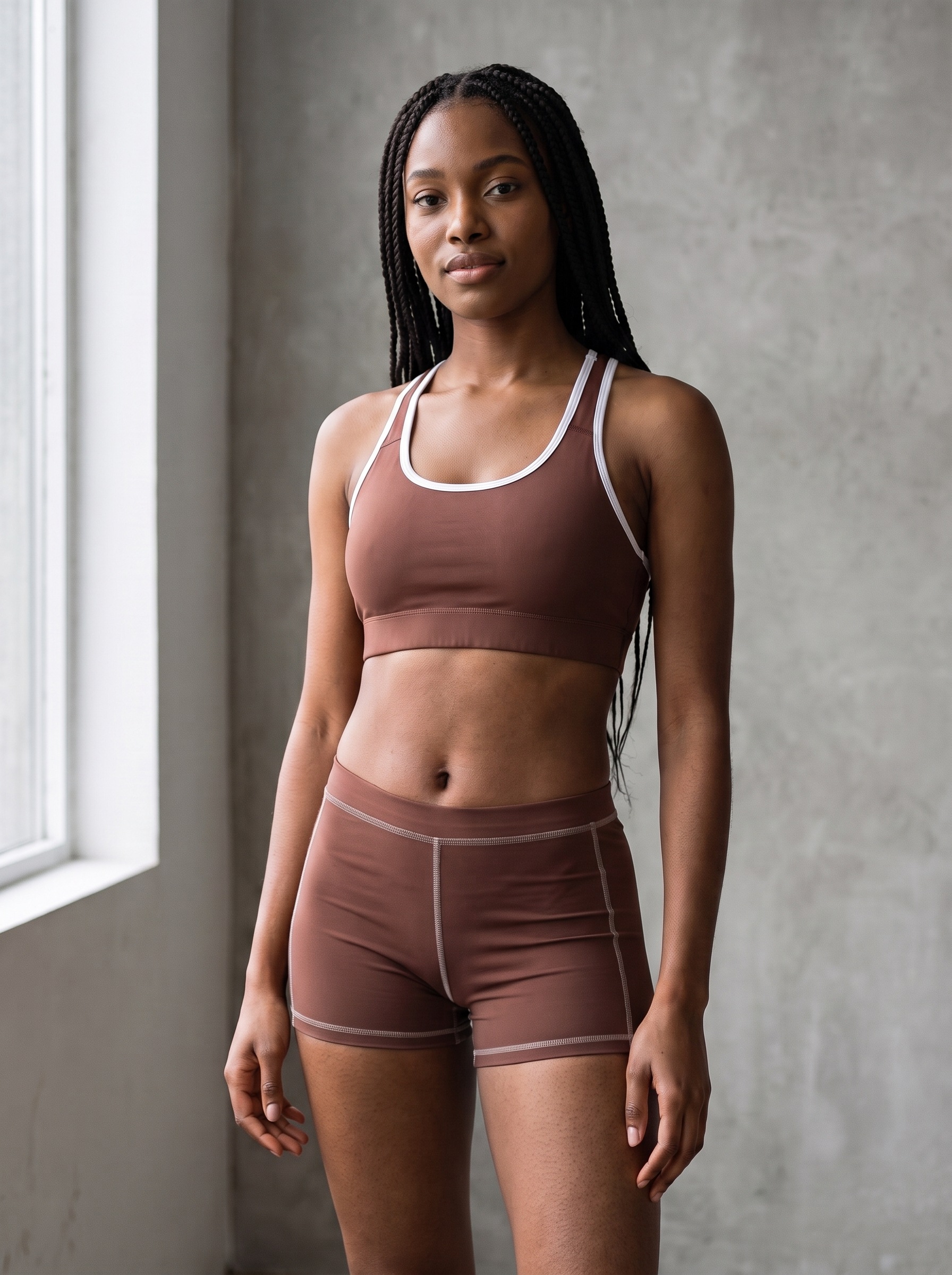 Classic Sports Bra in Cedar