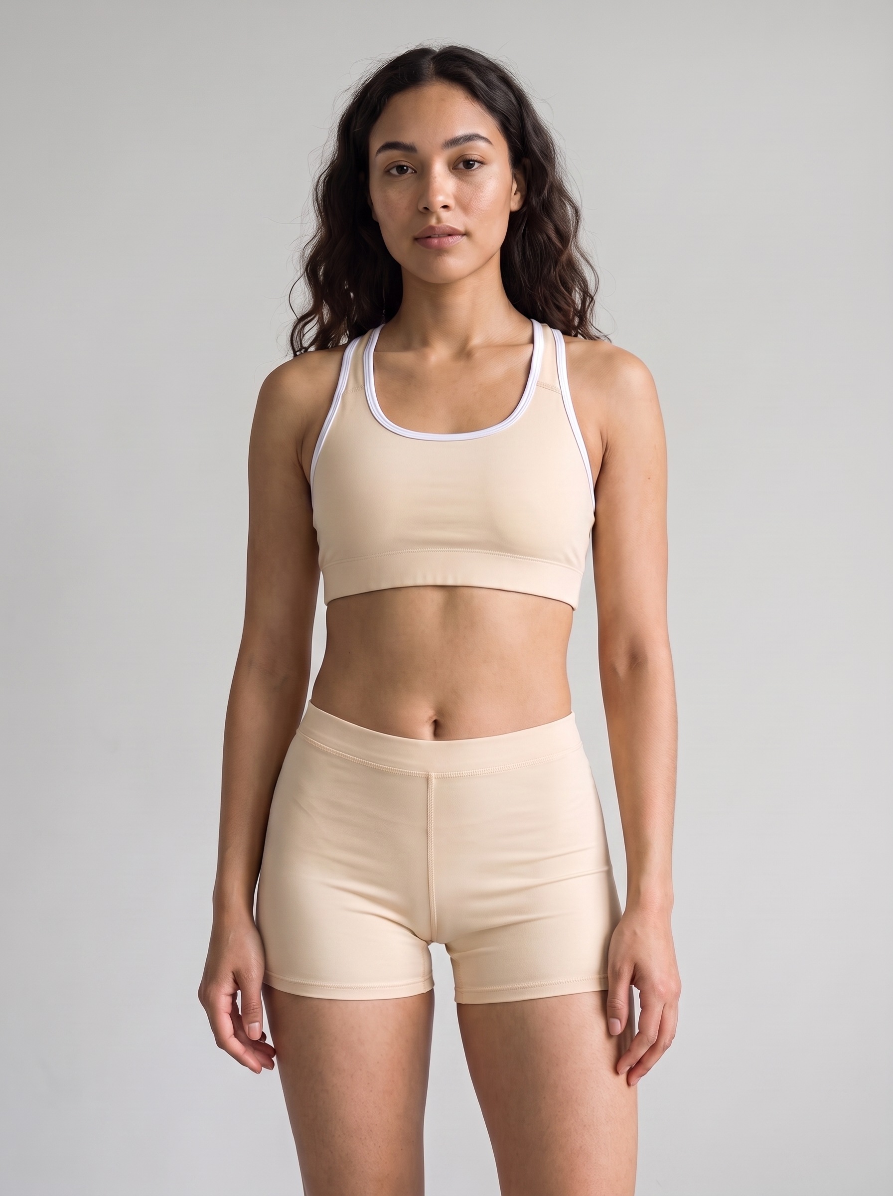 Classic Sports Bra in Champagne