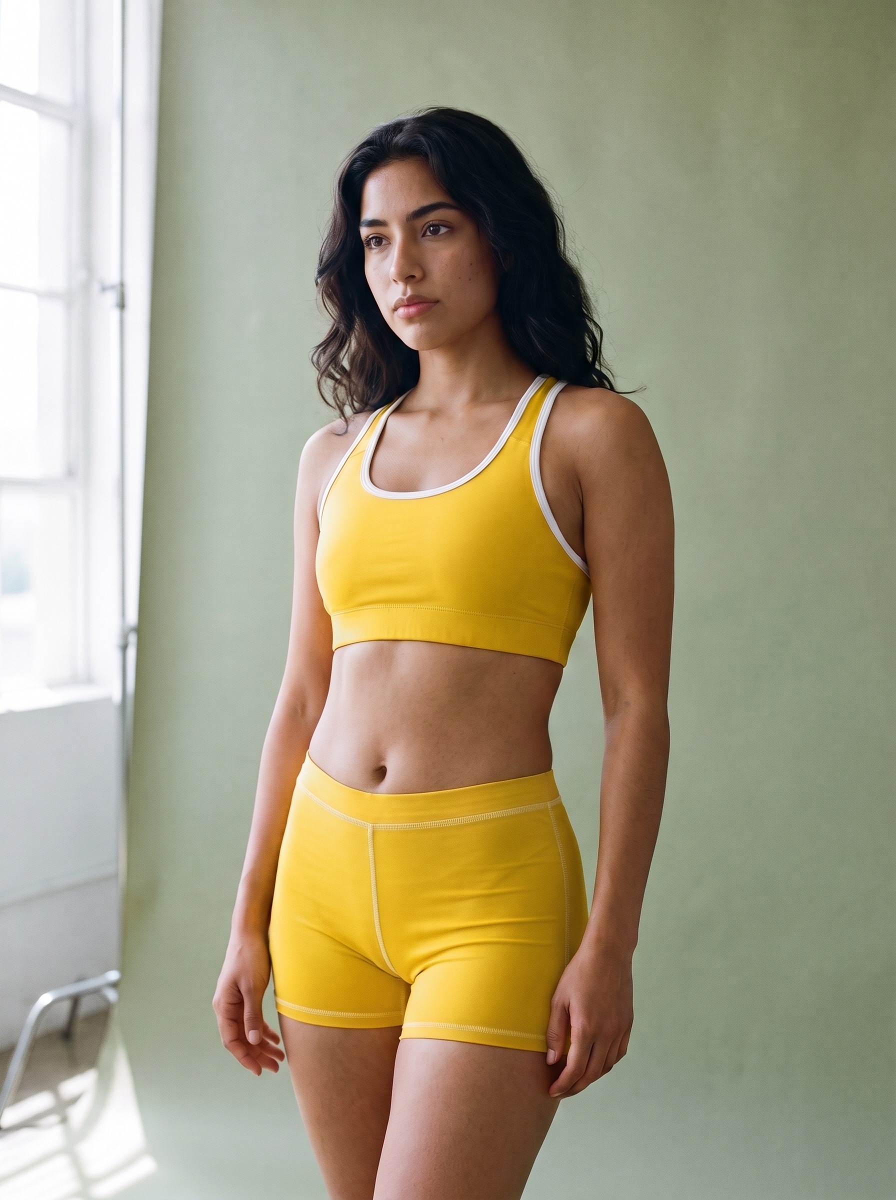 Classic Sports Bra in Citrine