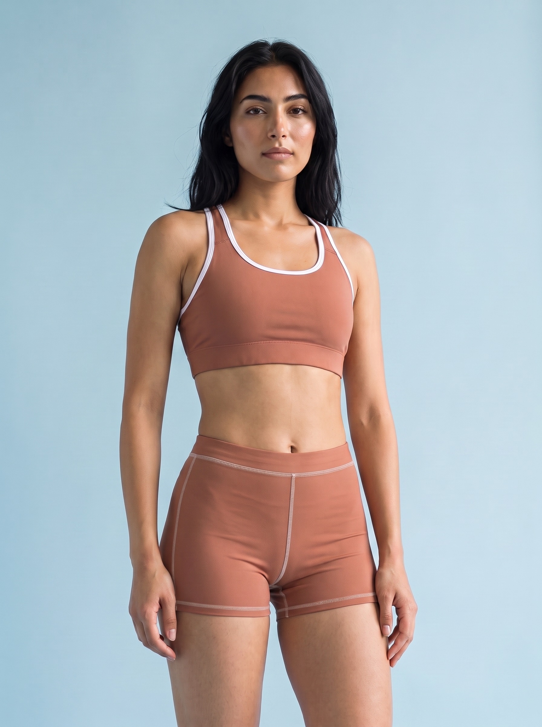 Short Shorts in Clay