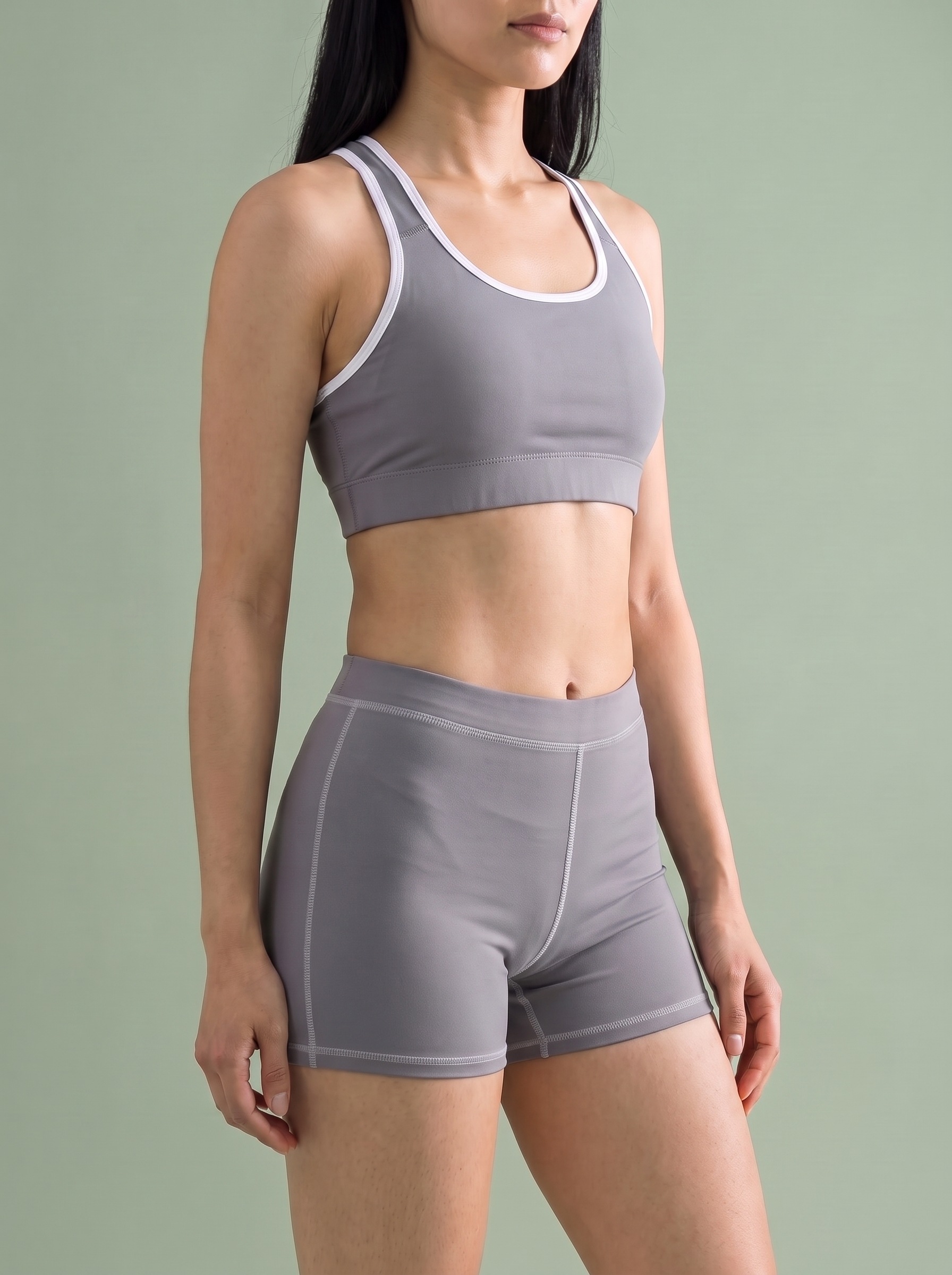 Classic Sports Bra in Dove