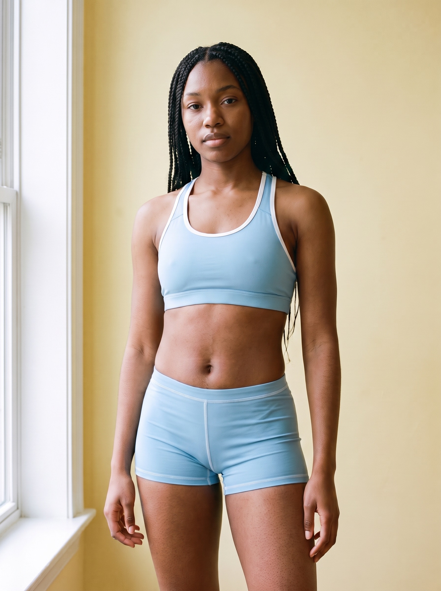Classic Sports Bra in Glacier Blue