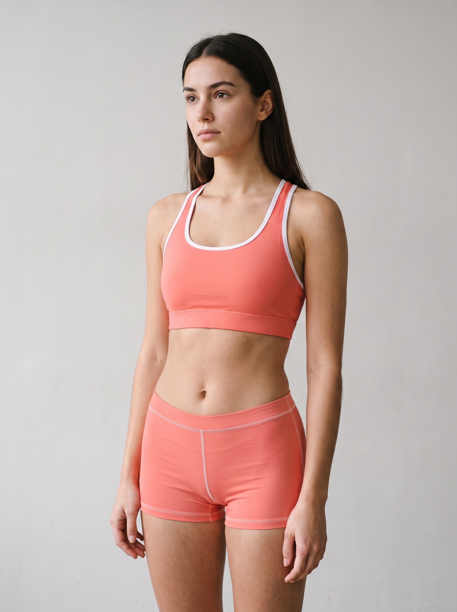 Classic Sports Bra in Guava