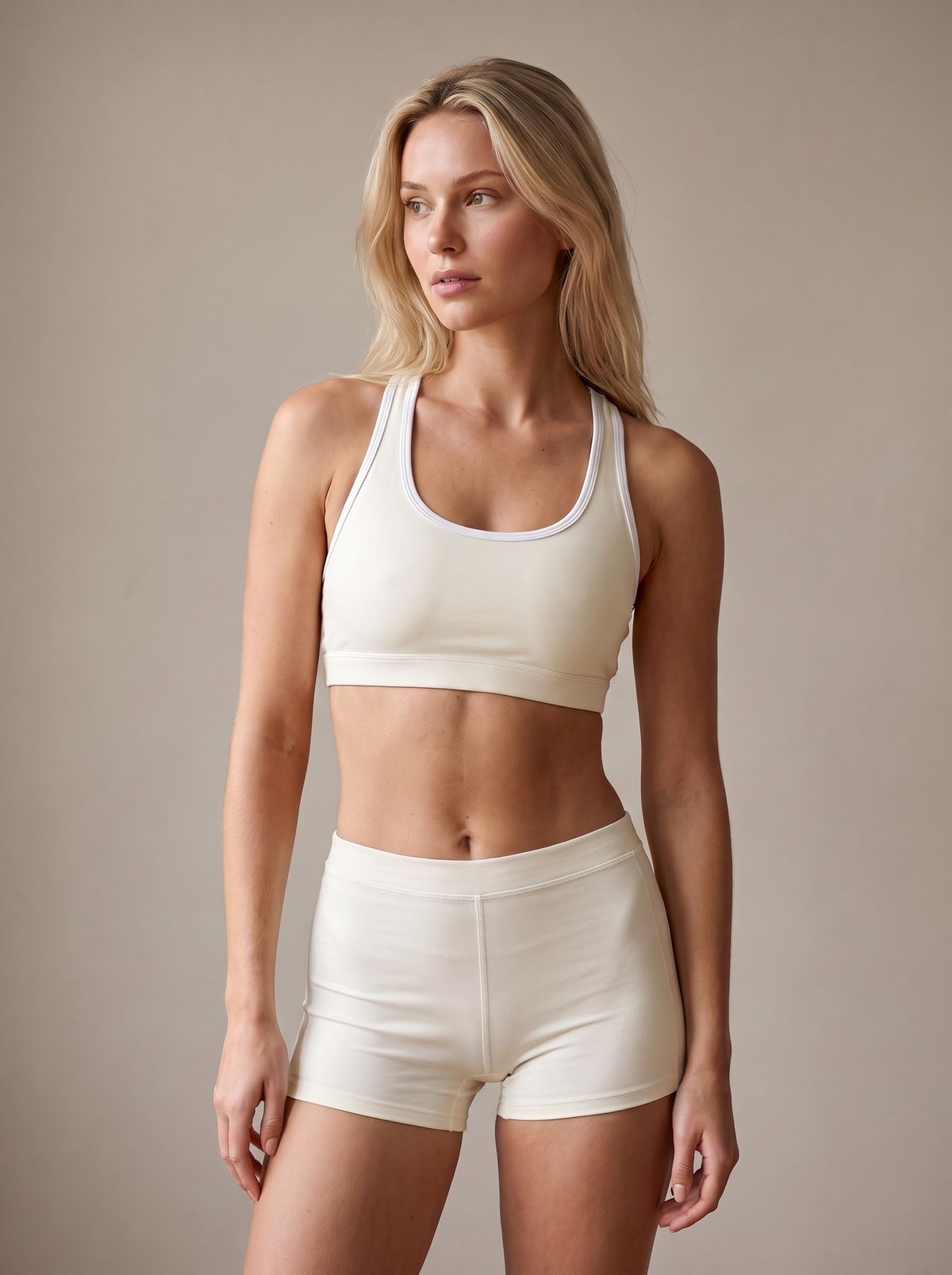 Ivory Short Shorts Short Shorts — Lolekai